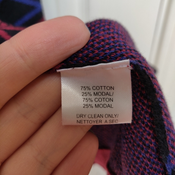 Trina Turk Milies Sweater Dress Geometric Print Size Small - Picture 6 of 7